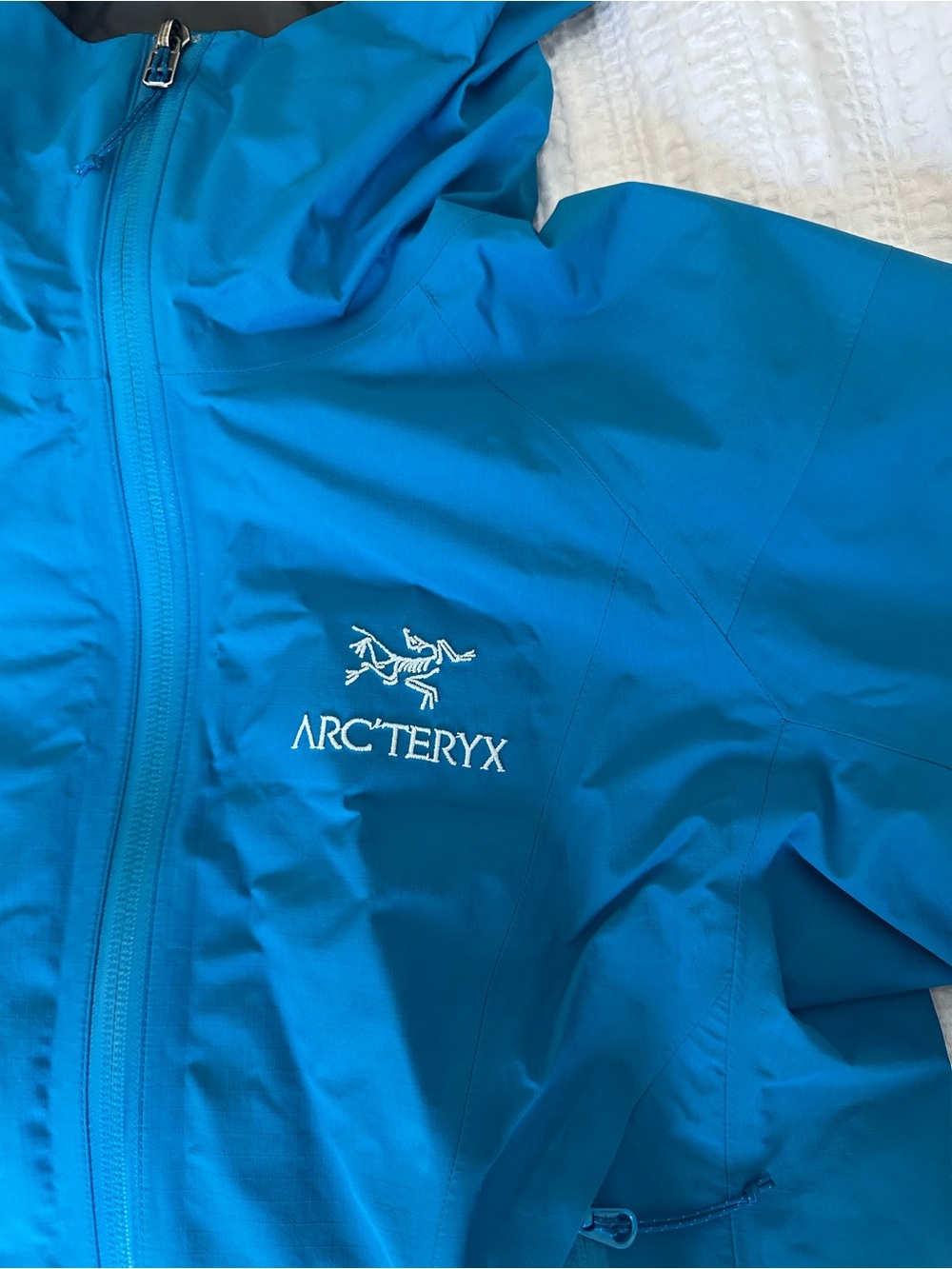 Arc'teryx woman’s' Blue Waterproof Jacket